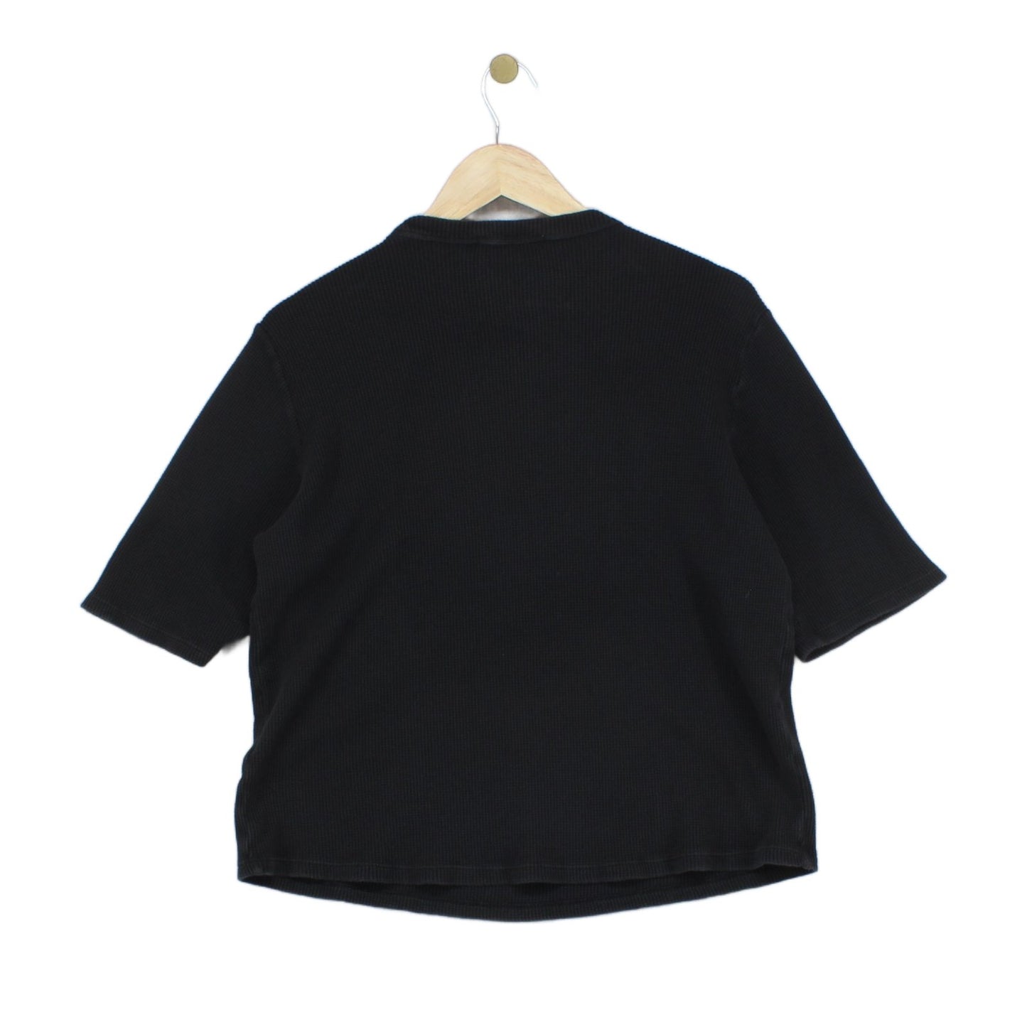 Womens T-Shirt Made In Portugal Ribbed Oversized Relaxed