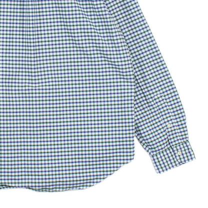 Mens Check Shirt Long Sleeve Button Up