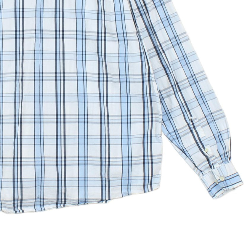 Mens Plaid Shirt Button Up Long Sleeve Regular Fit