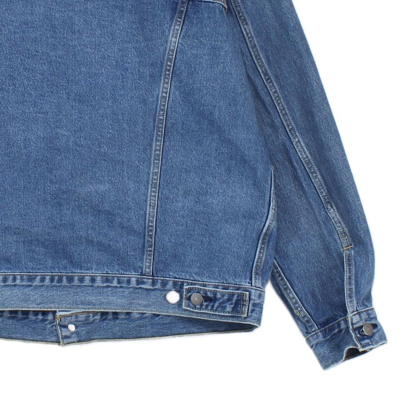 Mens Denim Jacket Classic Trucker Cotton
