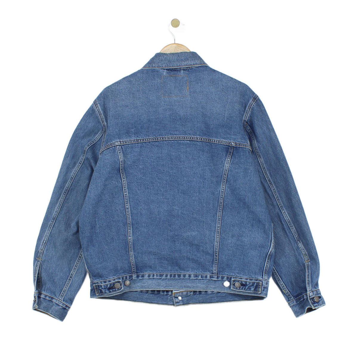 Mens Denim Jacket Classic Trucker Cotton