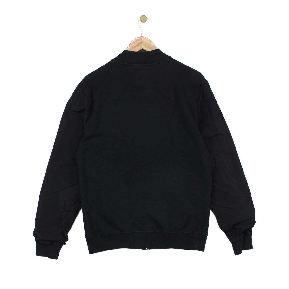 Mens Bomber Jacket Full Zip Jersey Cotton