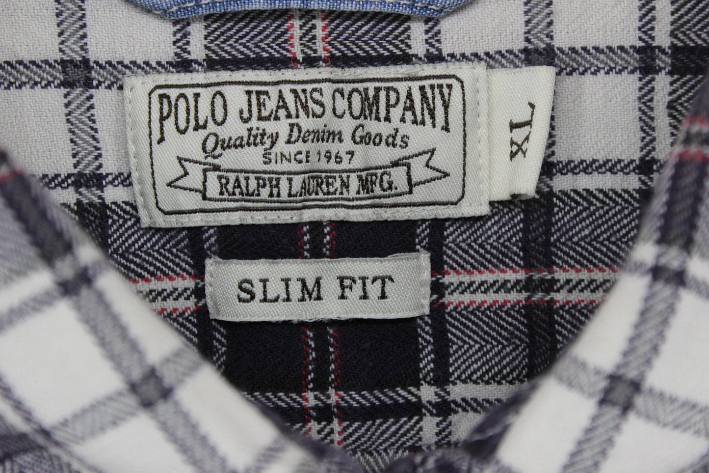 Mens Check Shirt Button Up Long Sleeve