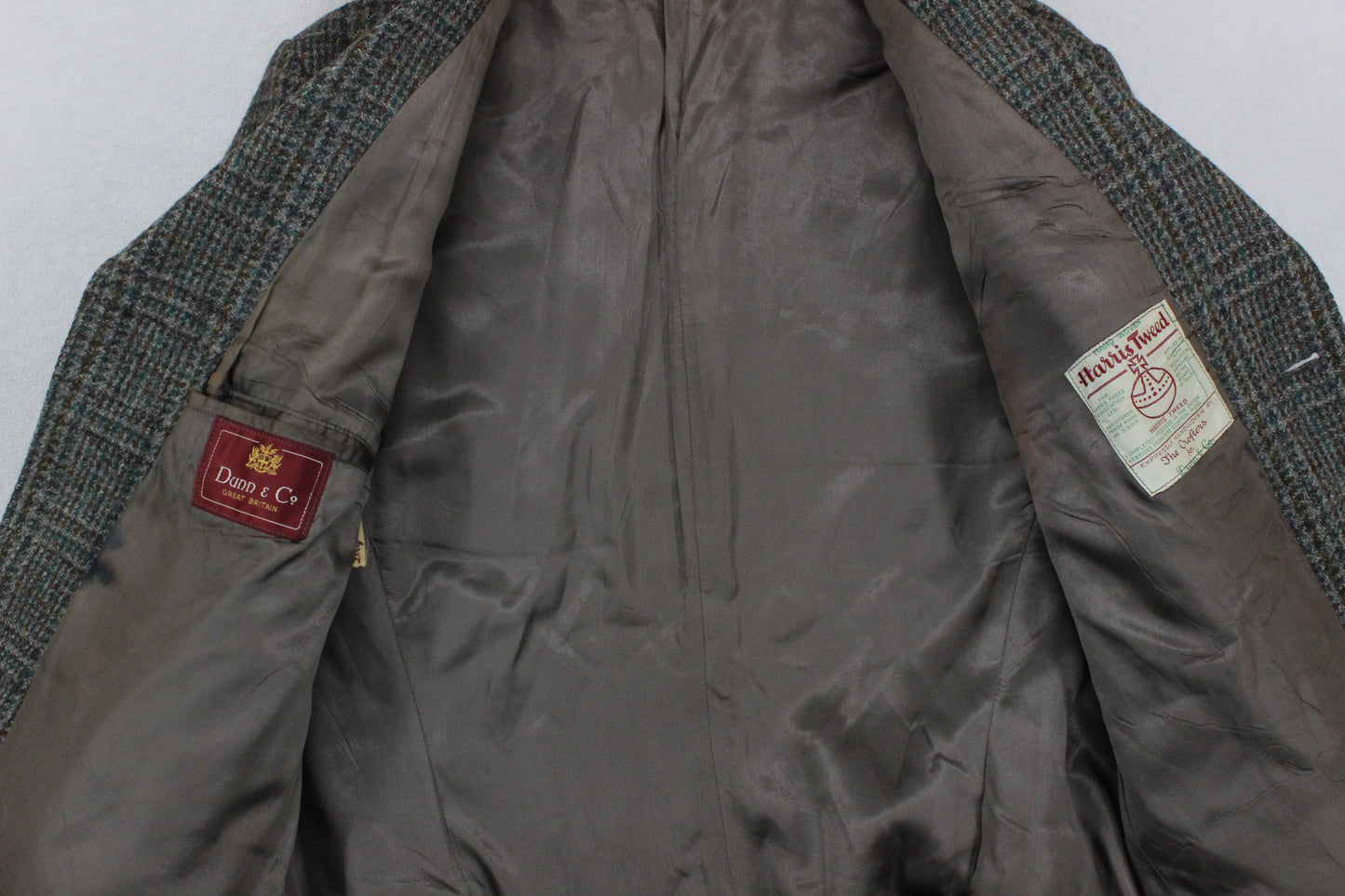 Mens Harris Tweed Blazer Check Wool
