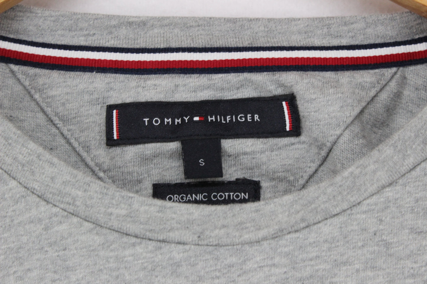 Mens T-Shirt Long Sleeve Crew Neck Logo