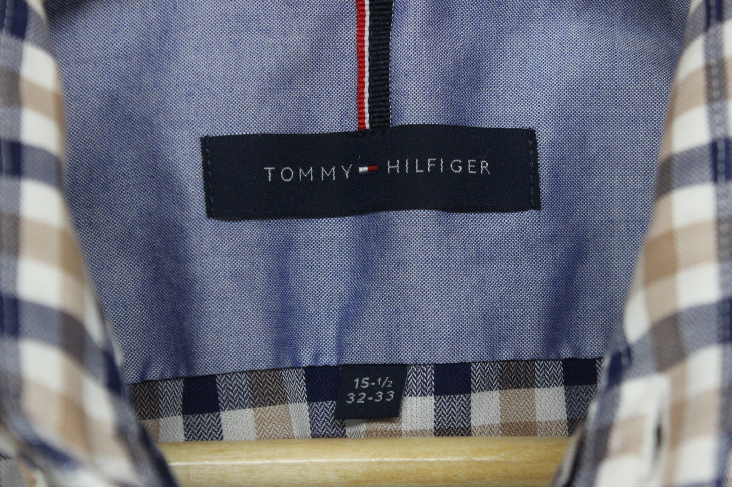 Mens Check Shirt Slim Fit Non Iron