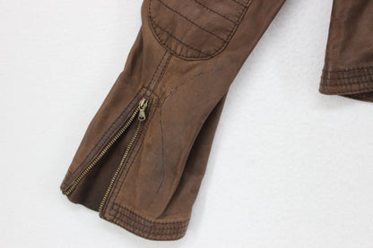 Womens Leather Jacket Made In Italy Lightweight