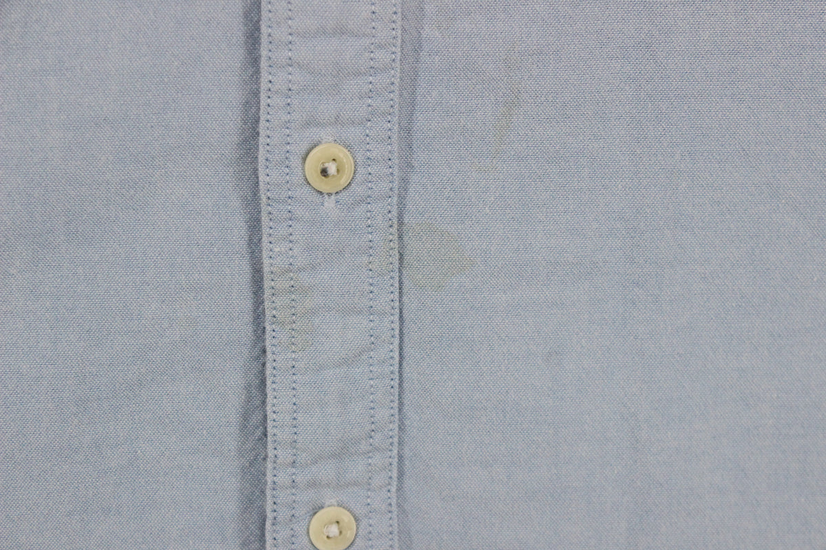 Mens Shirt Slim Fit Button Up Collar Long Sleeve Cotton