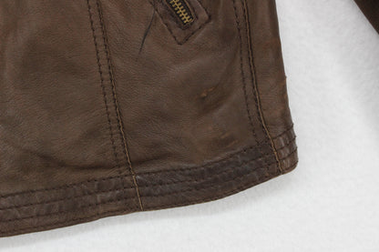 Womens Leather Jacket Made In Italy Lightweight