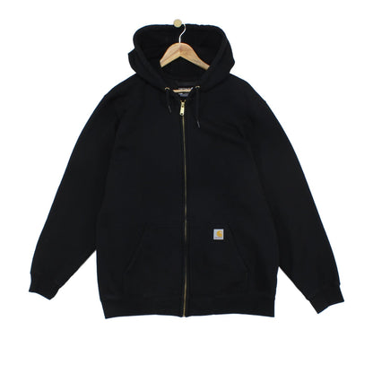 Mens Hoodie Full Zip Streetwear Loose Fit