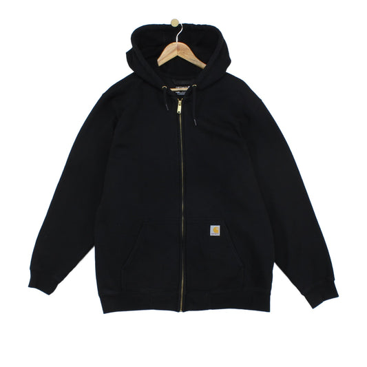 Mens Hoodie Full Zip Streetwear Loose Fit