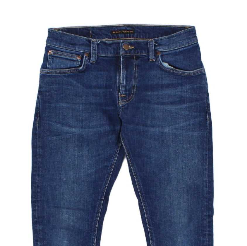 Mens Tight Terry Jeans Denim Skinny Stretch