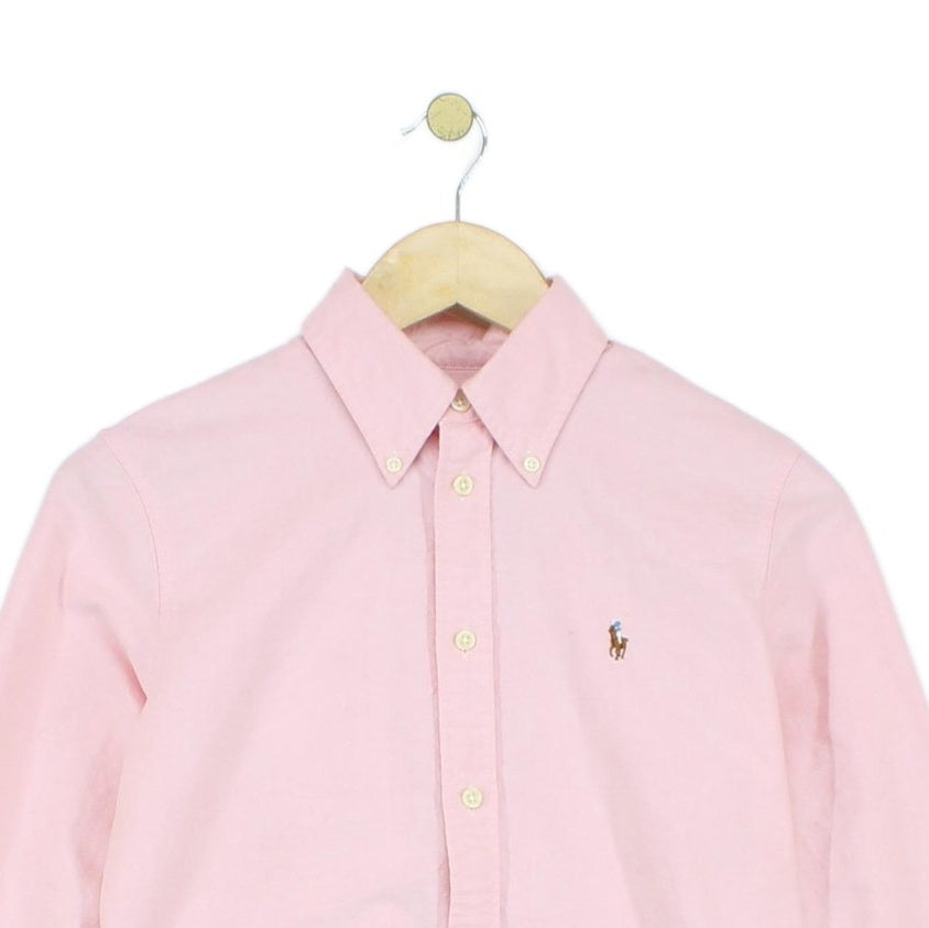 Womens Oxford Shirt Custom Fit Button Up Classic