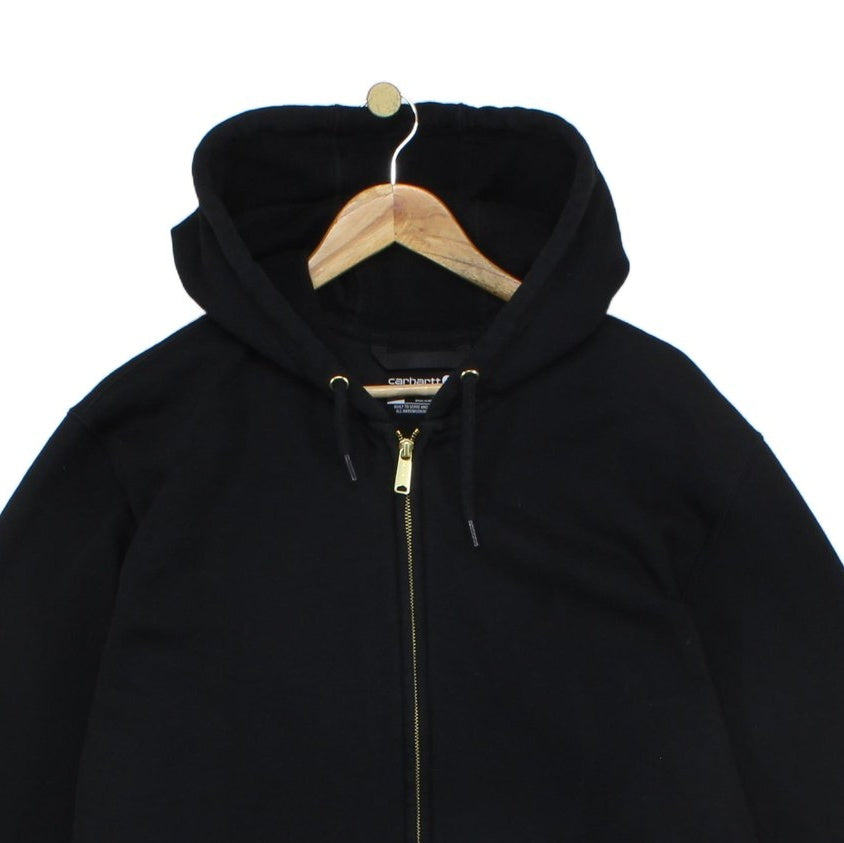 Mens Hoodie Full Zip Streetwear Loose Fit