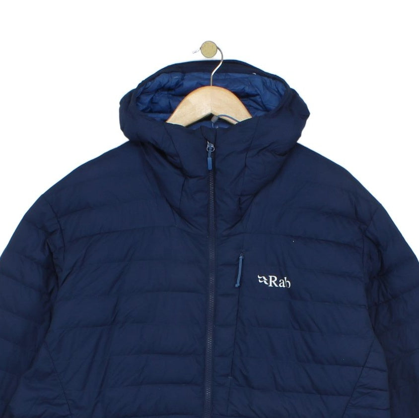 Mens Infinity Microlight Quilted Jacket Hooded Down