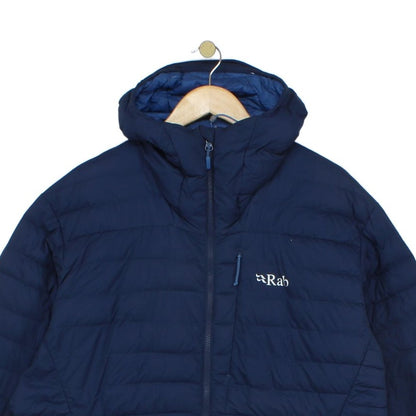 Mens Infinity Microlight Quilted Jacket Hooded Down