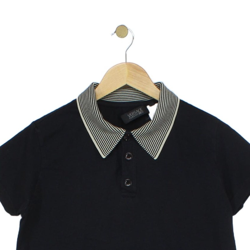 Mens Polo Shirt Stretch Slim Fit