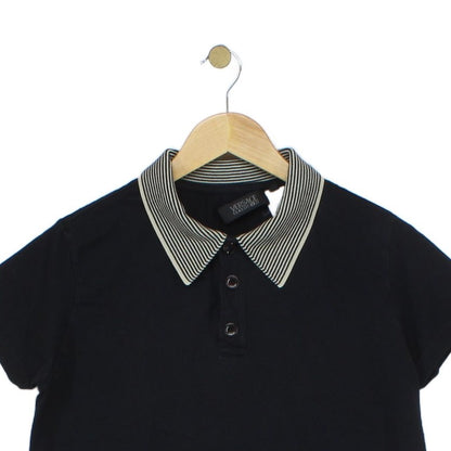 Mens Polo Shirt Stretch Slim Fit