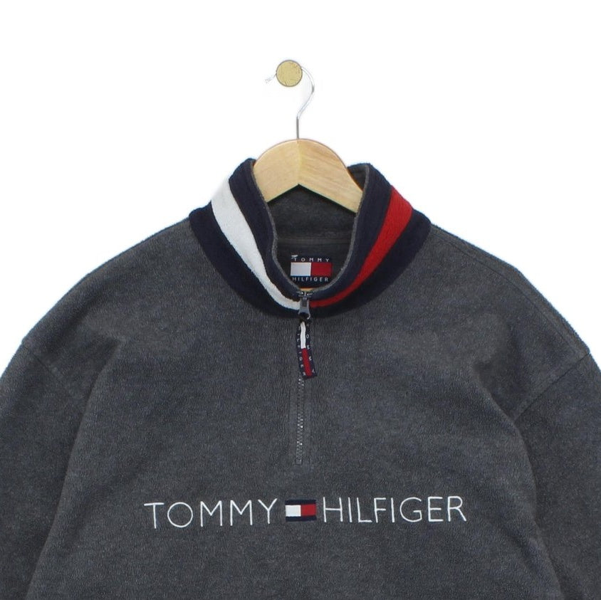 Mens 1/4 Zip Fleece Logo
