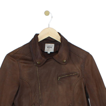 Womens Leather Jacket Made In Italy Lightweight
