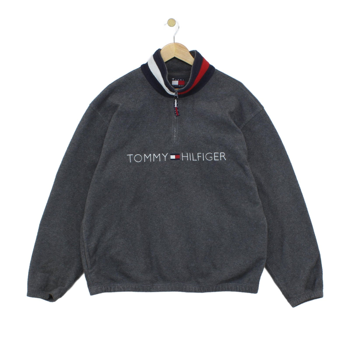 Mens 1/4 Zip Fleece Logo