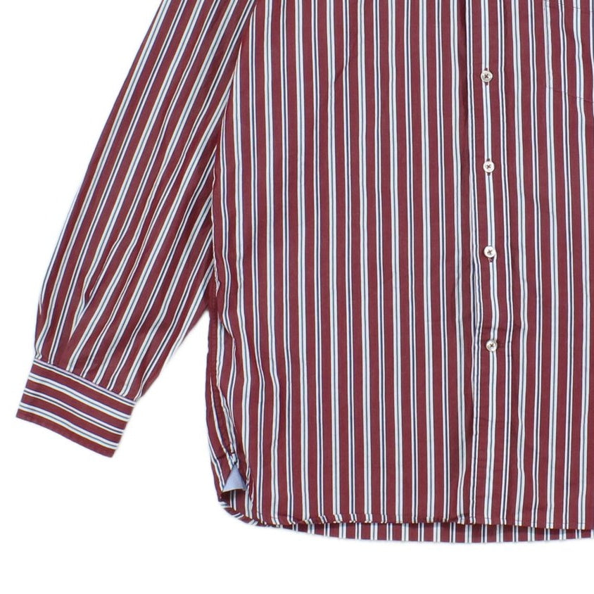 Mens Striped Shirt Long Sleeve
