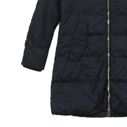 Womens Quilted Coat Down Hooded Full Zip Winter