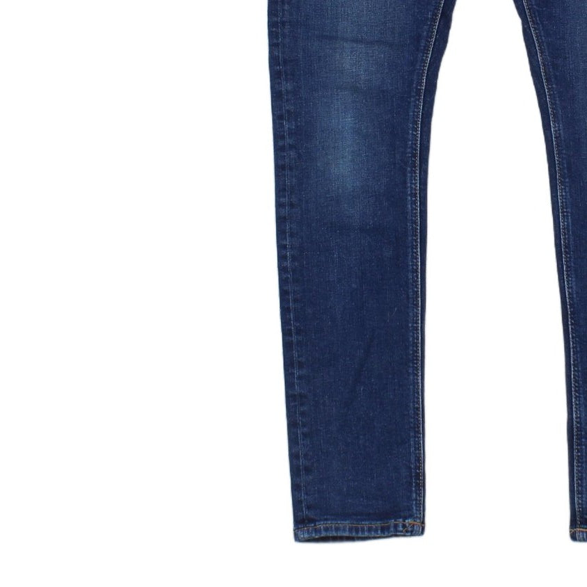 Mens Tight Terry Jeans Denim Skinny Stretch