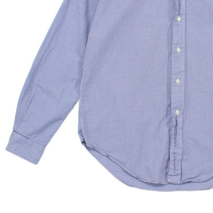 Mens Check Shirt Classic Fit Button Up