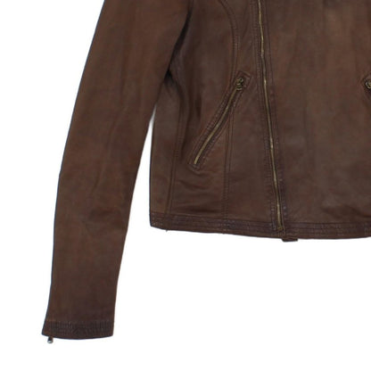 Womens Leather Jacket Made In Italy Lightweight