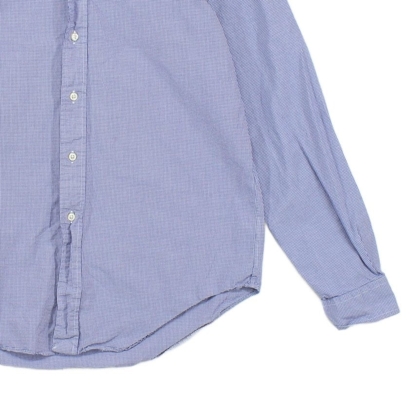 Mens Check Shirt Classic Fit Button Up
