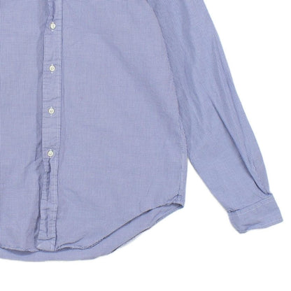 Mens Check Shirt Classic Fit Button Up