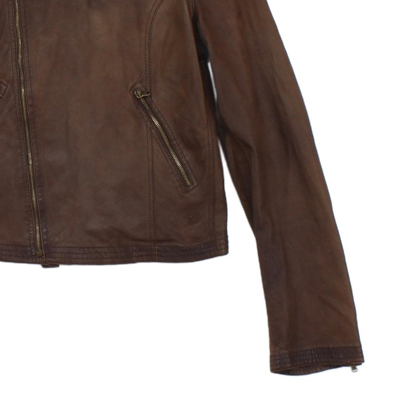 Womens Leather Jacket Made In Italy Lightweight
