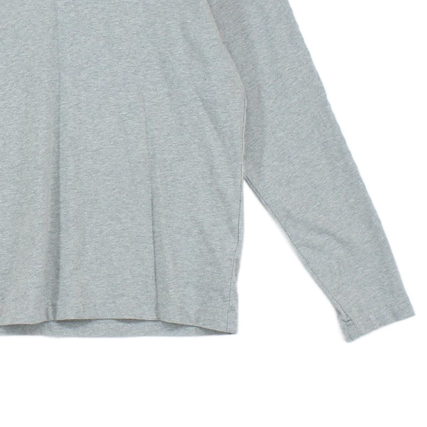 Mens T-Shirt Long Sleeve Crew Neck Logo