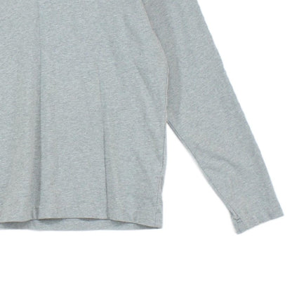 Mens T-Shirt Long Sleeve Crew Neck Logo