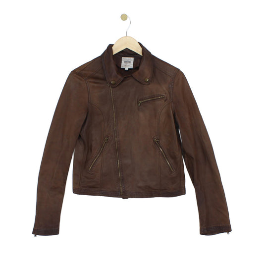 Womens Leather Jacket Made In Italy Lightweight