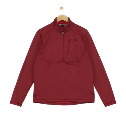 Mens 1/4 Zip Fleece Outdoor Hiking
