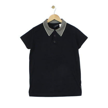 Mens Polo Shirt Stretch Slim Fit