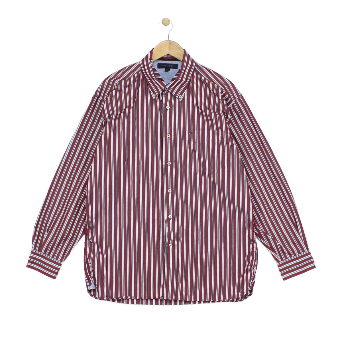 Mens Striped Shirt Long Sleeve
