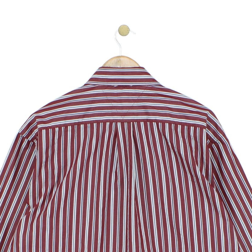 Mens Striped Shirt Long Sleeve