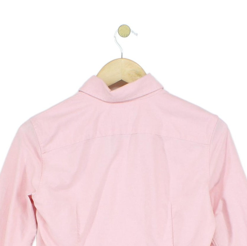 Womens Oxford Shirt Custom Fit Button Up Classic