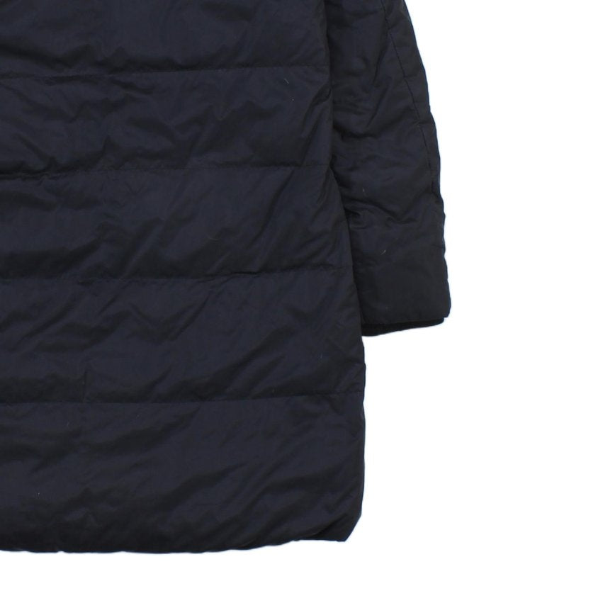 Womens Quilted Coat Down Hooded Full Zip Winter