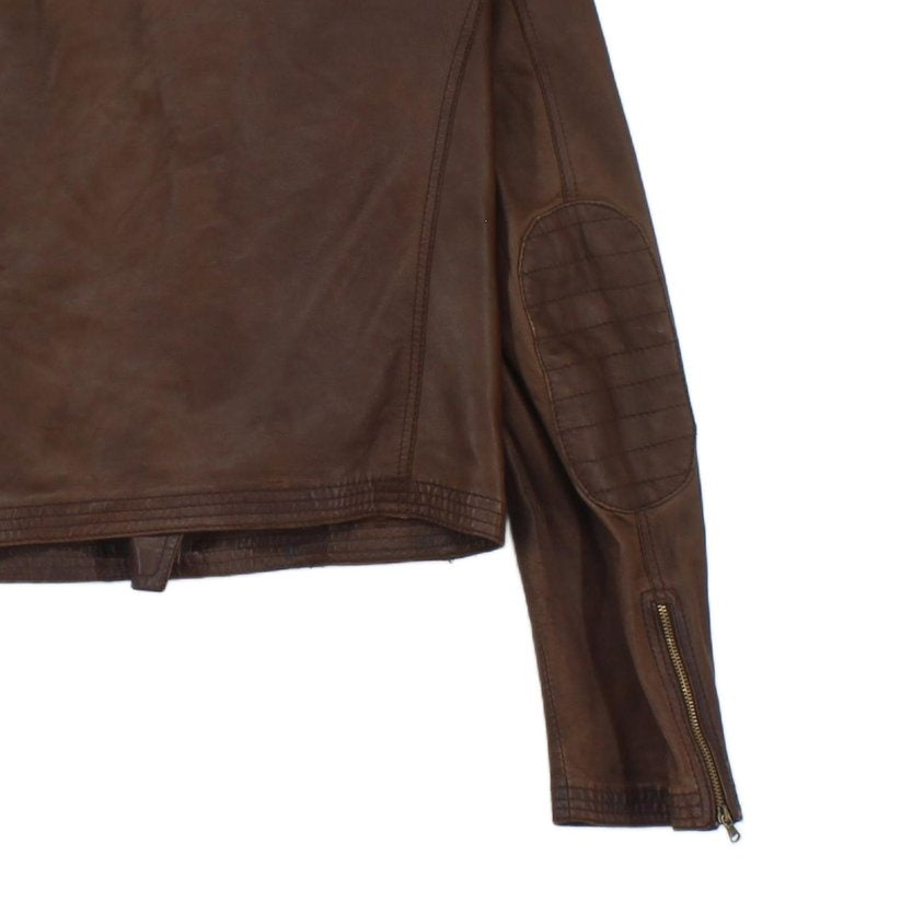 Womens Leather Jacket Made In Italy Lightweight