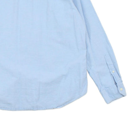 Mens Shirt Slim Fit Button Up Collar Long Sleeve Cotton