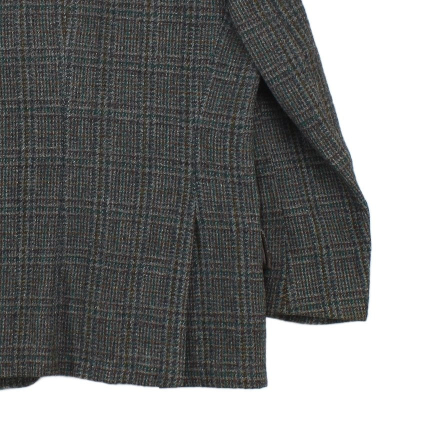 Mens Harris Tweed Blazer Check Wool