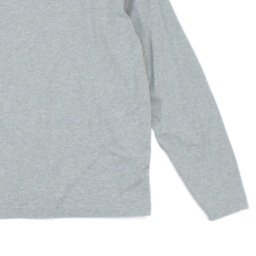 Mens T-Shirt Long Sleeve Crew Neck Logo