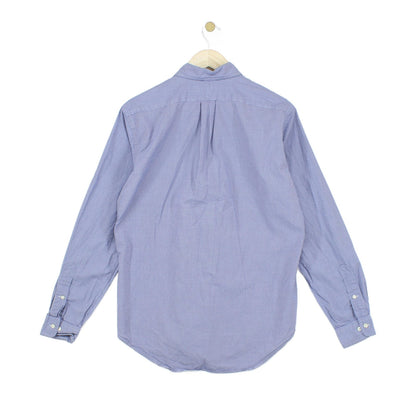 Mens Check Shirt Classic Fit Button Up