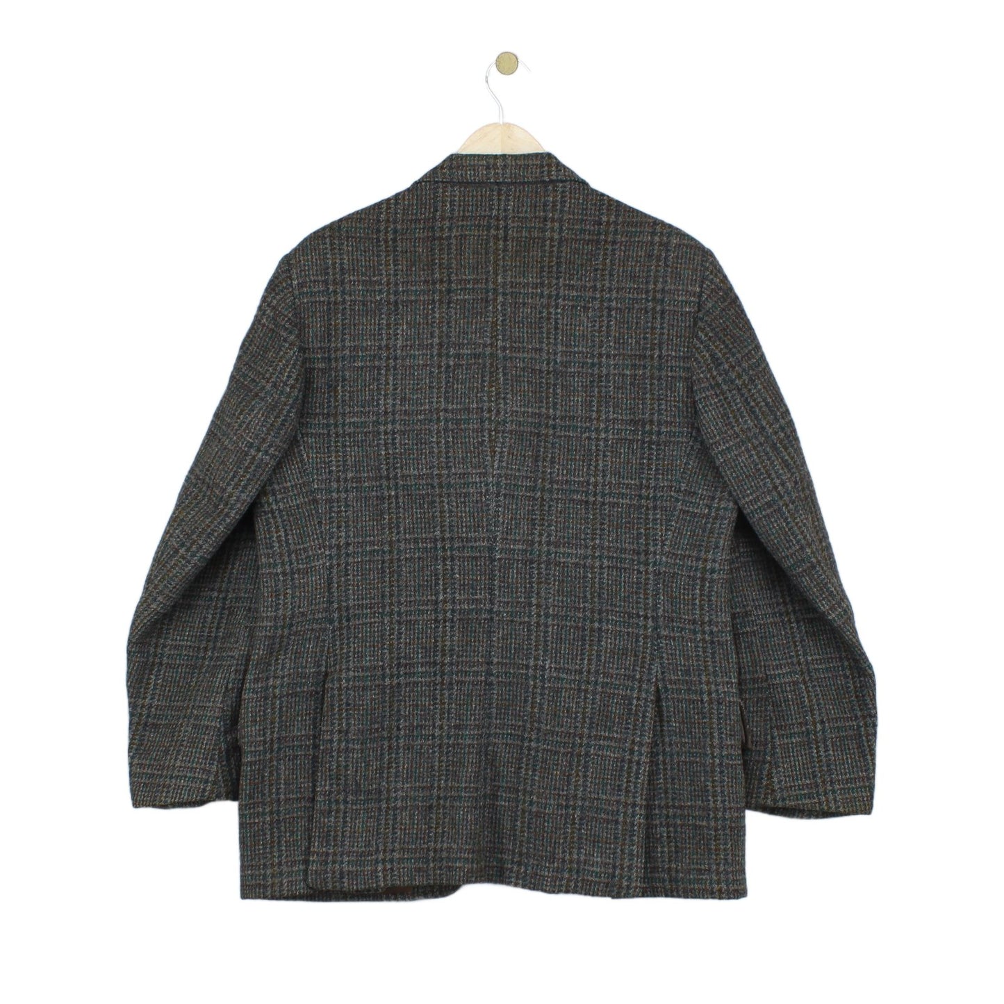 Mens Harris Tweed Blazer Check Wool