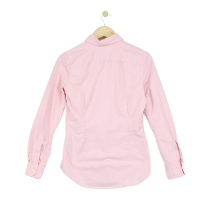 Womens Oxford Shirt Custom Fit Button Up Classic