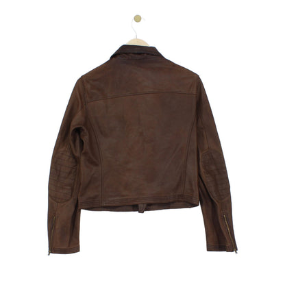 Womens Leather Jacket Made In Italy Lightweight